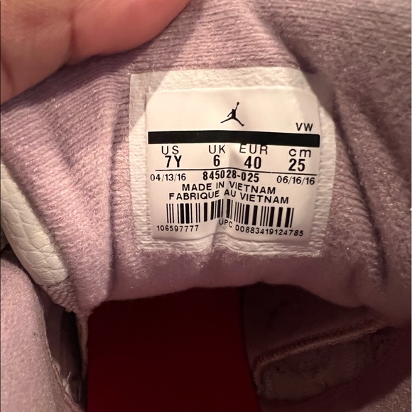 Jordan 12 Retro Heiress Plum Fog (GS) - Picture 4 of 4